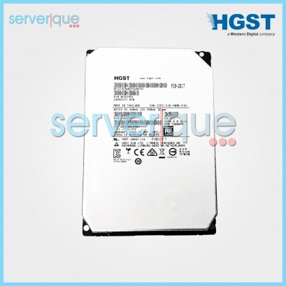 HUH728080ALE601 HGST Ultrastar He8 8TB 7.2K 6Gbps 3.5" SATA Internal Hard Drive